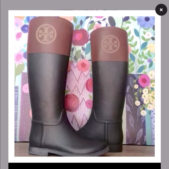 tory burch rain boots amazon